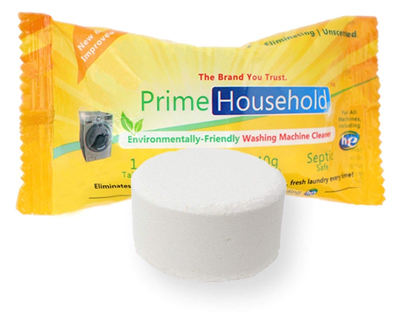 PrimeHousehold Eco-Friendly Washing Machine Cleaner, 8-XL-Tablets - Image 5